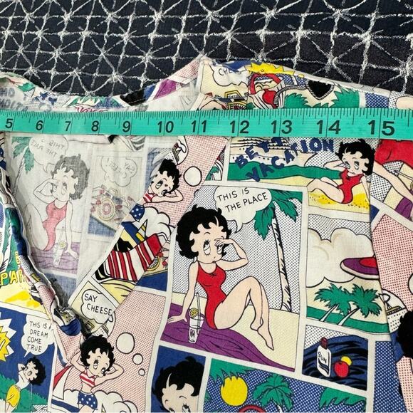 Betty Boop Scrubs Small Vacation. Betty Boop Print. - Picture 11 of 14